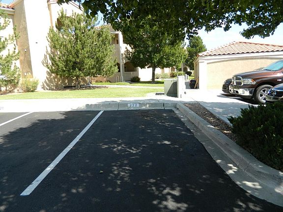 Assigned shaded parking