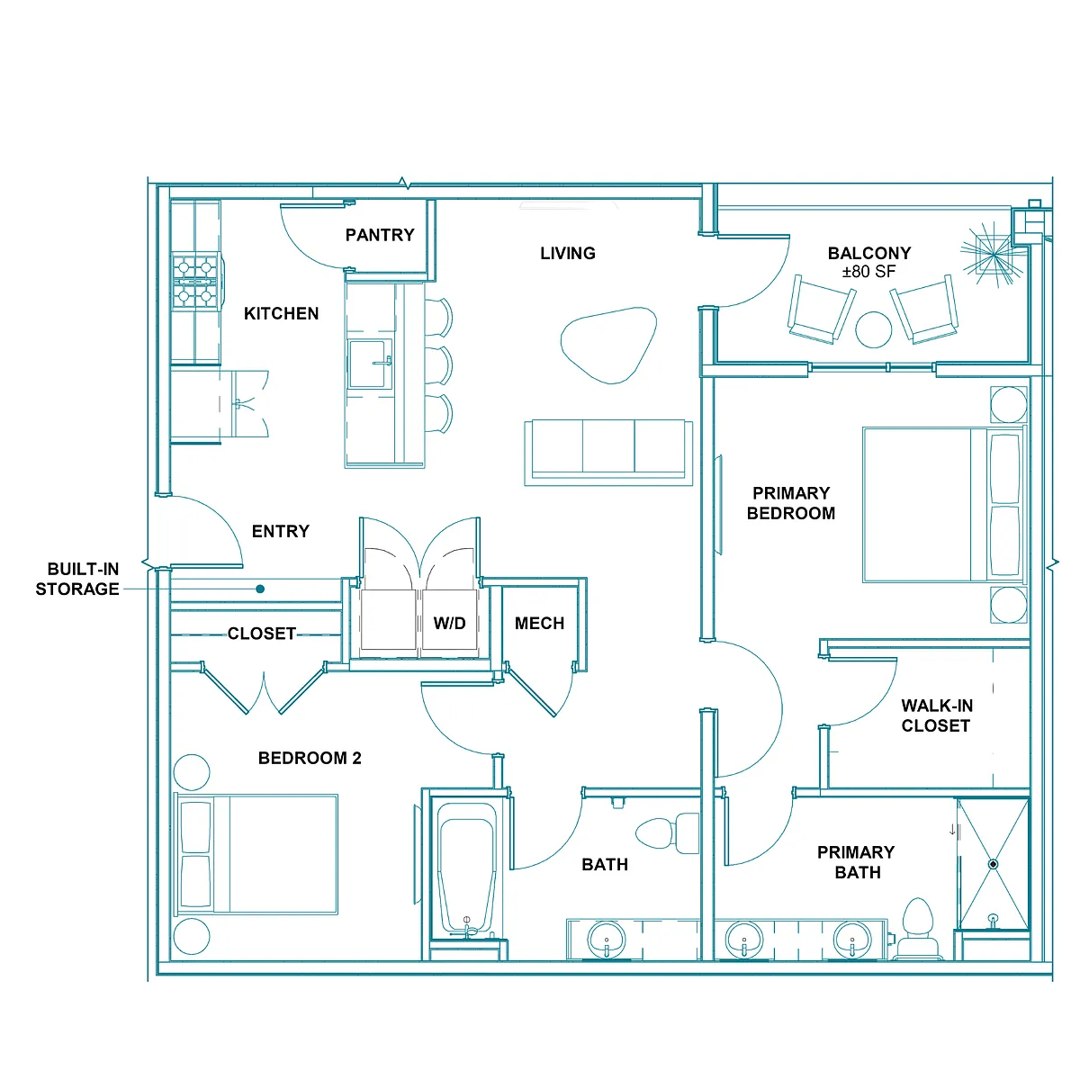Floor plan Crimson