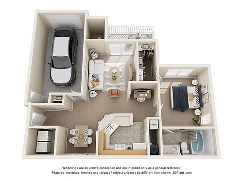 Floor plan Santee