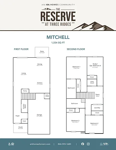 Floor plan 7388 Acorn Valley Lane
