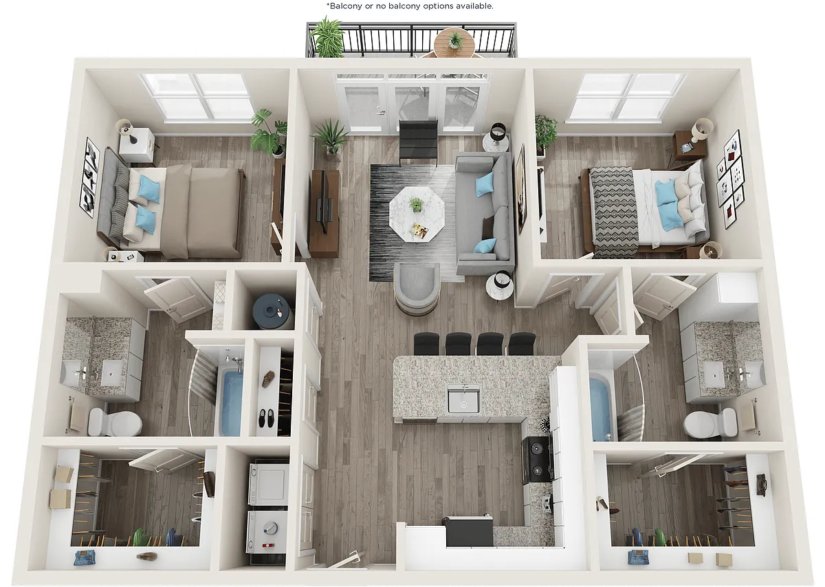 Floor plan B1