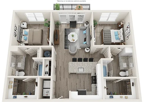 Floor plan B1