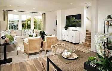 This photo is representative of the model home and not of the unit