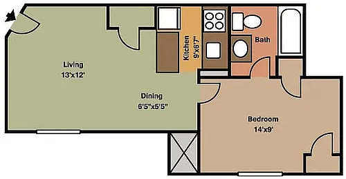 Floor plan Ashley