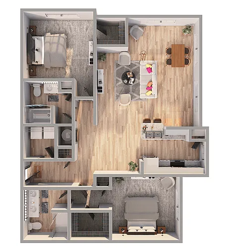 Floor plan B7