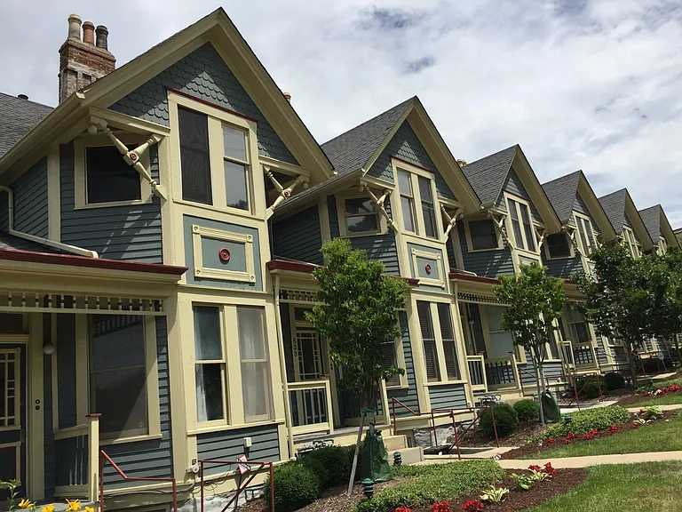 Historic Tusculum Row Condominium 531-541 Tusculum. Unit available is the upper level of 533 Tusculum