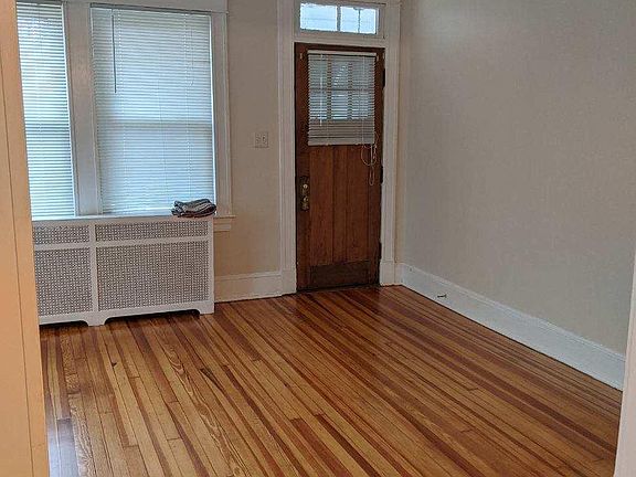 Front door viewed from dining room.