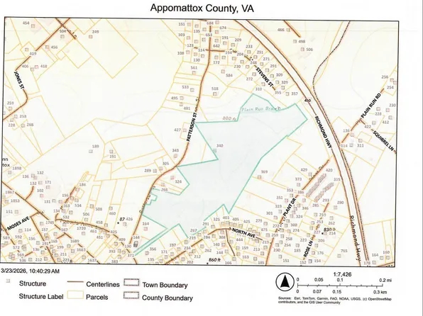 Patterson St, Appomattox, VA 24522