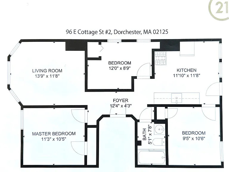 96 E Cottage St #2 — Photo 8