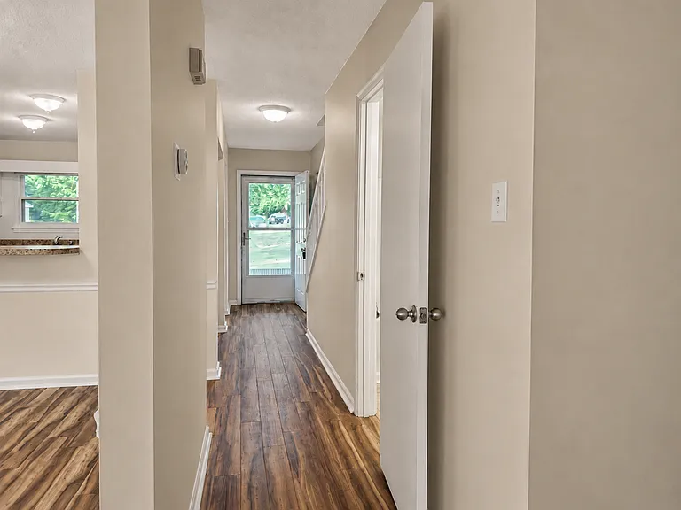 First floor hallway.
