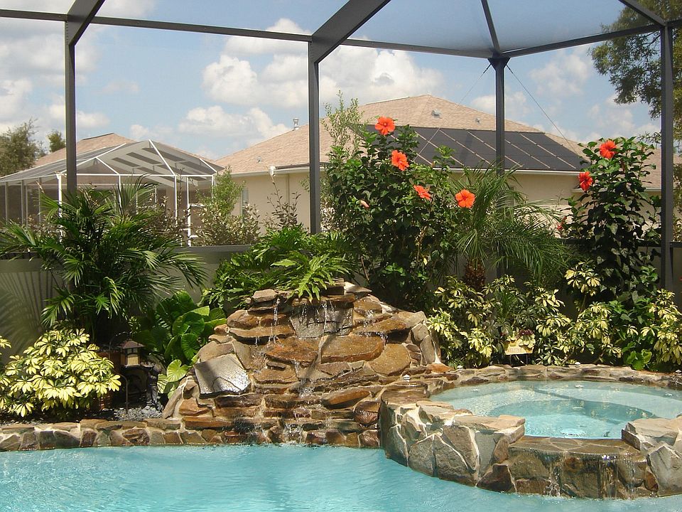 Pool, Waterfall, Spa