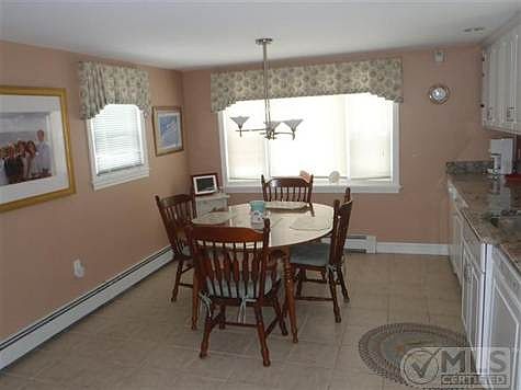 Eating area in kitchen