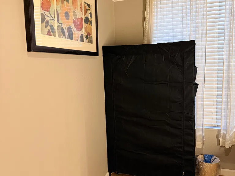 Flexible closet and storage area