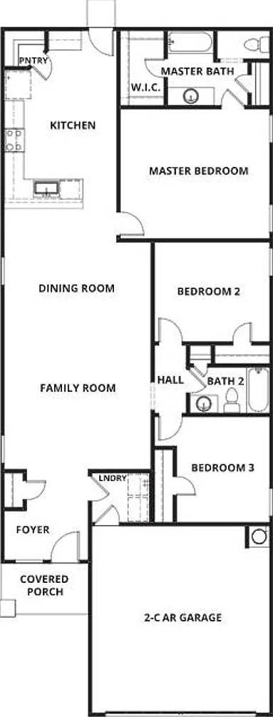 3 Br / 2 Ba - 1580 Sf One Story In New Braunfels - Morningside Trails! — Photo 2