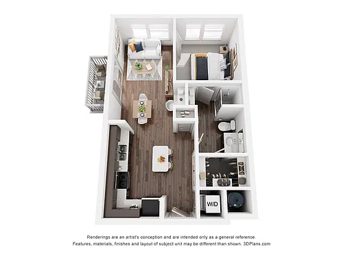 Floor plan A1d Alt