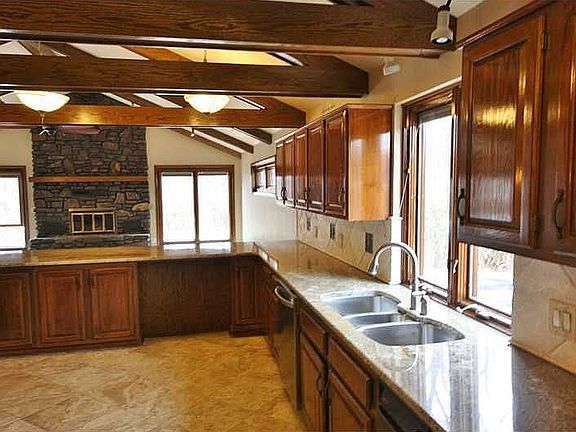 Kitchen looking into Family