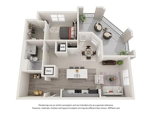 Floor plan Parrish