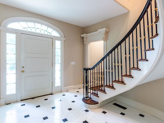 Gracious formal foyer 