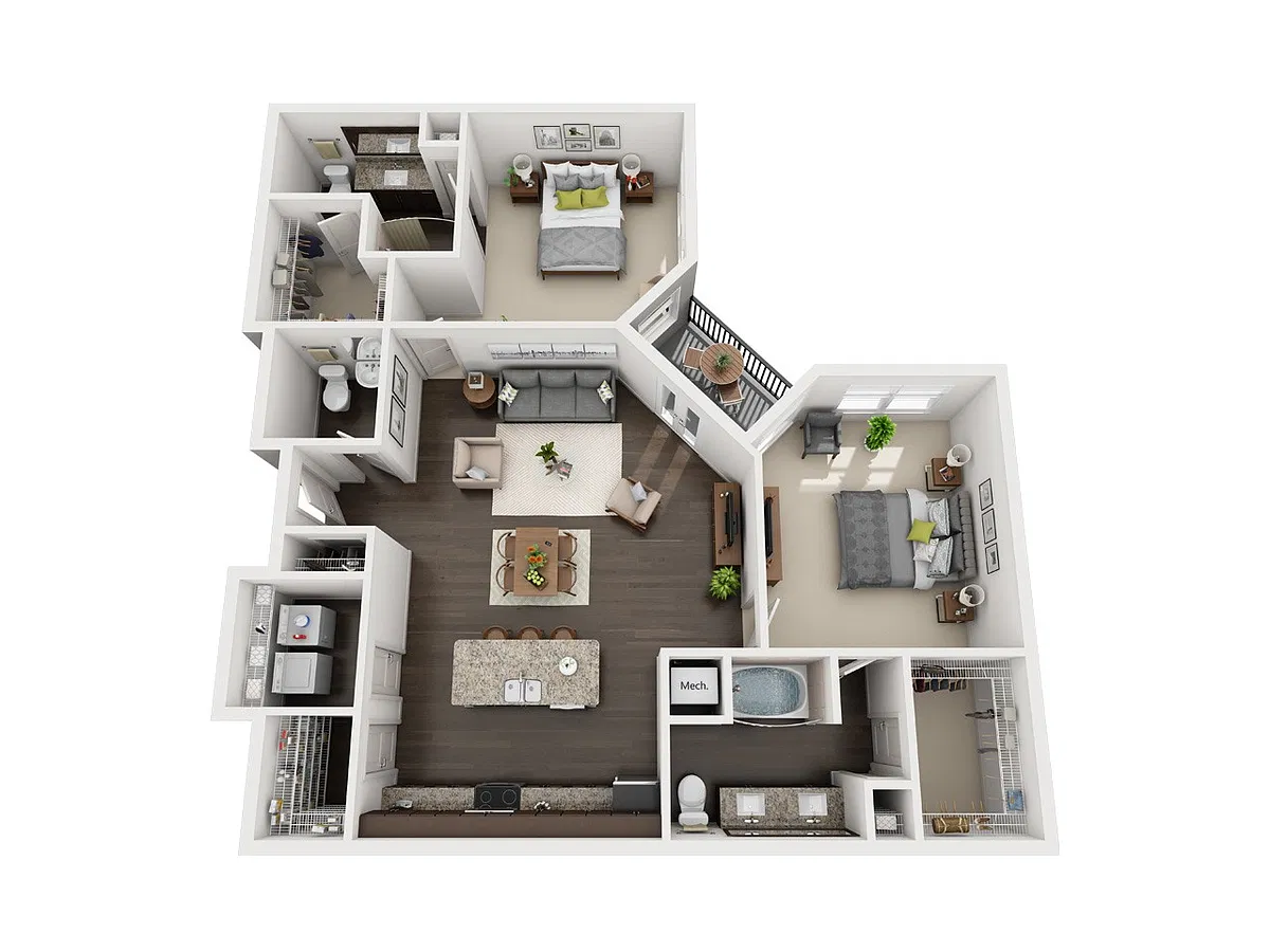 Floor plan B8