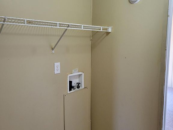 Washer and dryer hook-ups