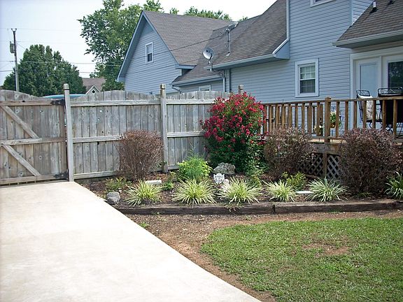 View of some of yard and deck