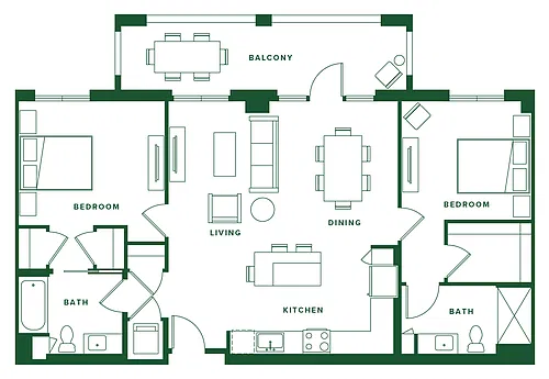 Floor plan W-B2