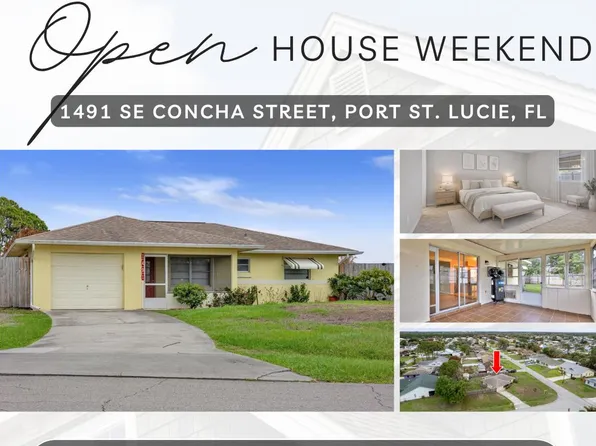 1491 SE Concha Street, Port St Lucie, FL 34983