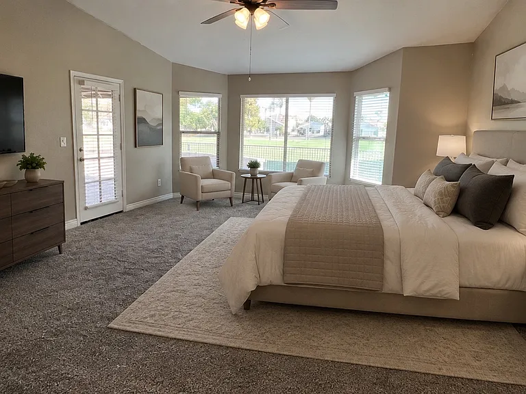 Primary Suite Sample Decor
*Home is unfurnished.