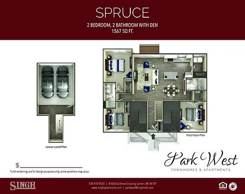 Floor plan Spruce