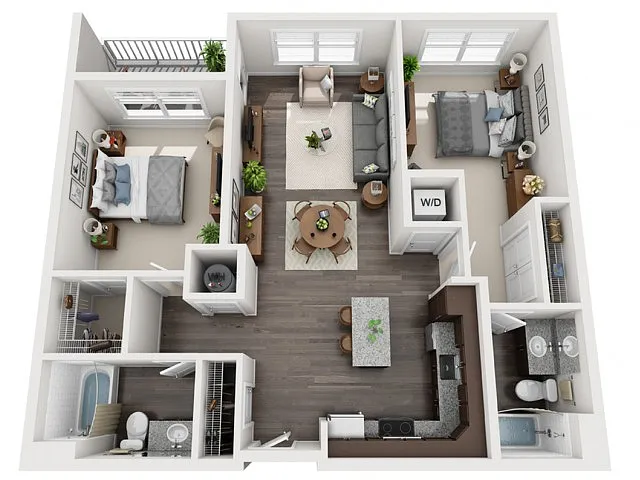 Floor plan B1