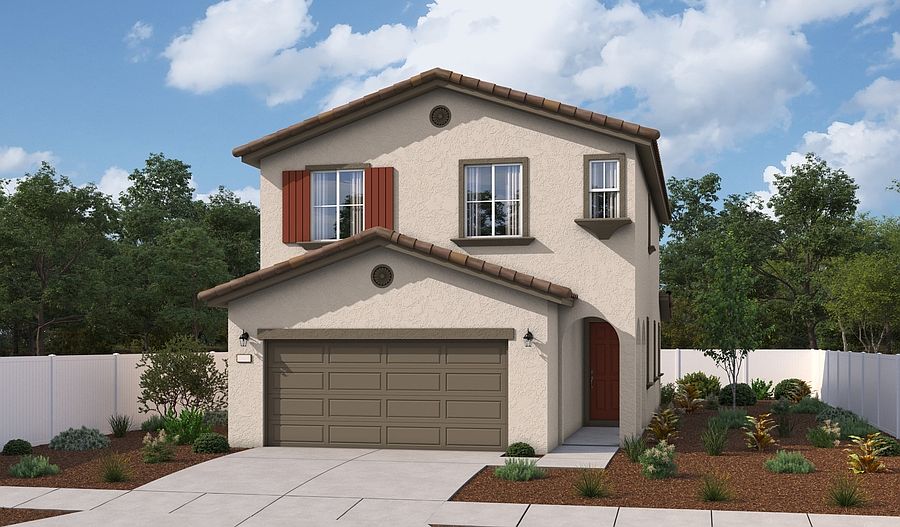 The Leander Elevation A