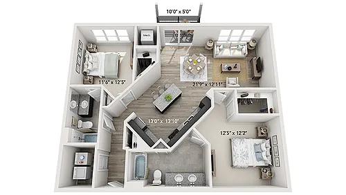 Floor plan B2