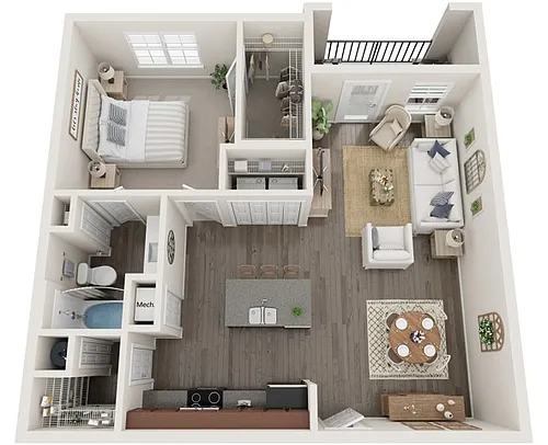 Floor plan The Clemens