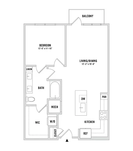 Floor plan A2A