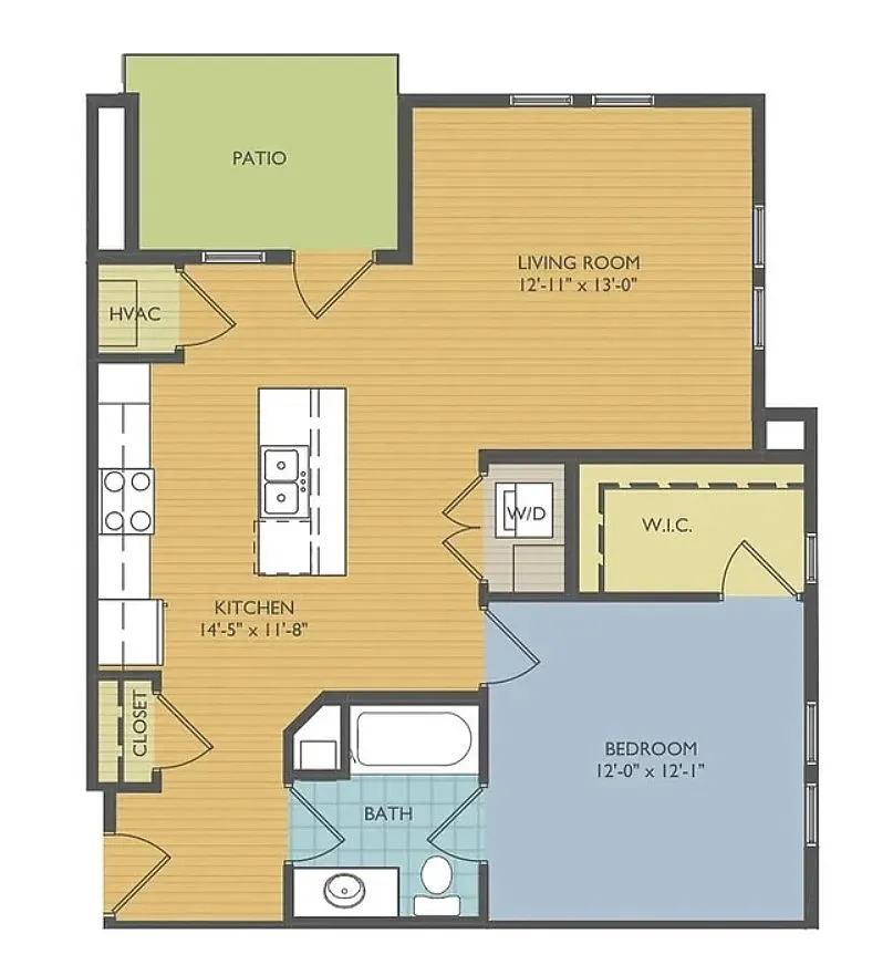 Floor plan The Waubesa