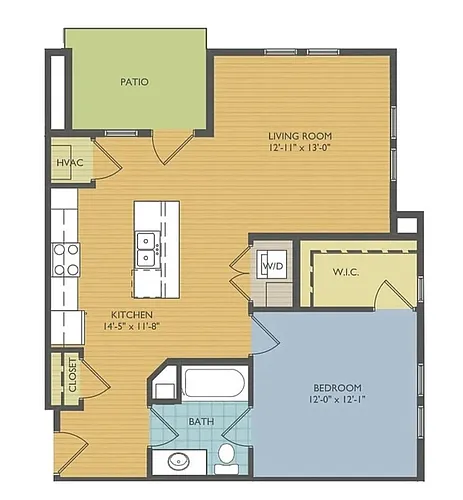 Floor plan The Waubesa