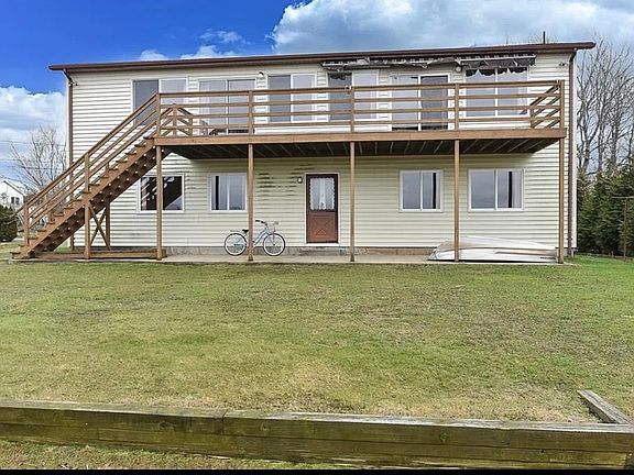 Rear yard taken from the water side