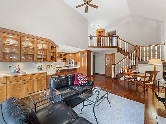 Awesome Wet Bar & Grand Staircase