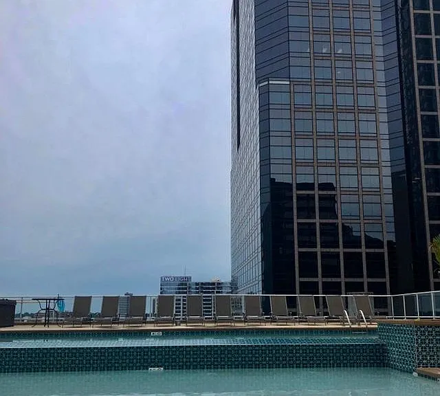 Rooftop pool