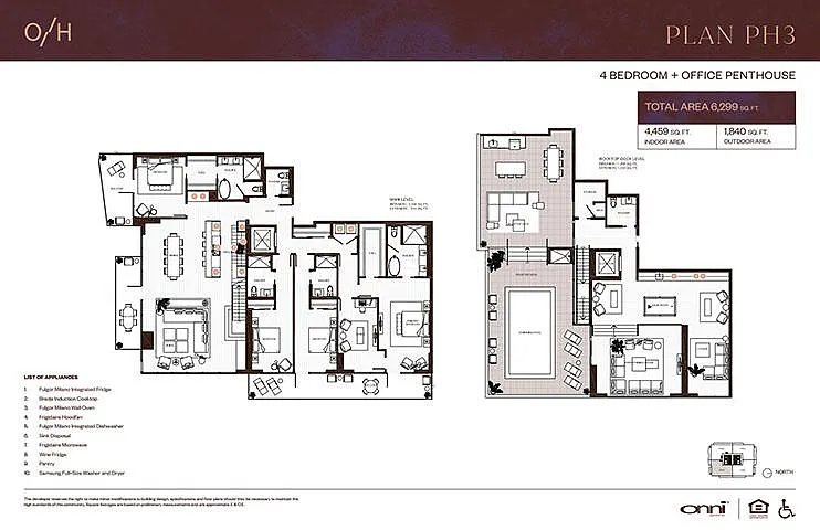 Floor plan Plan PH3