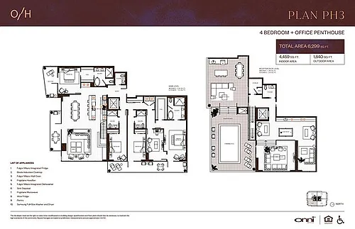 Floor plan Plan PH3