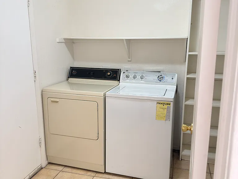 laundry area