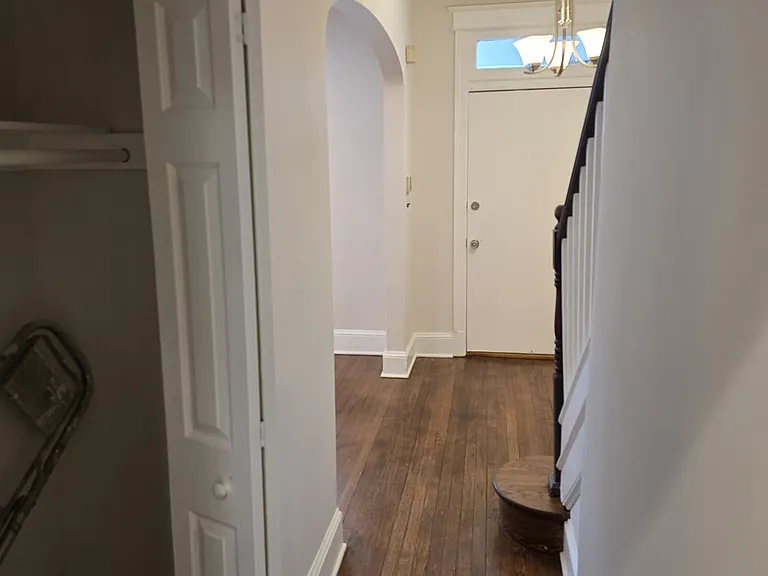 First Floor Coat Closet and Hallway