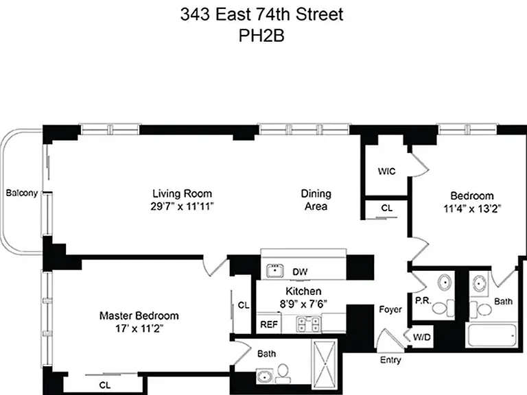 343 E 74th St #Penthouse 2B — Photo 2