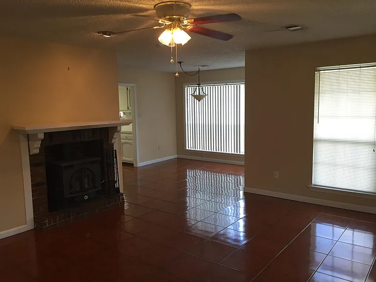 Open concept Family Room/Dining area.