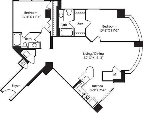 Floor plan Fairfax