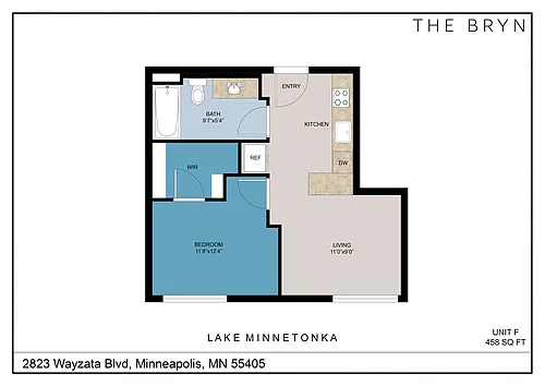 Floor plan Lake Minnetonka