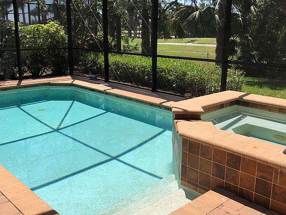 Pool overlooking Golf Course