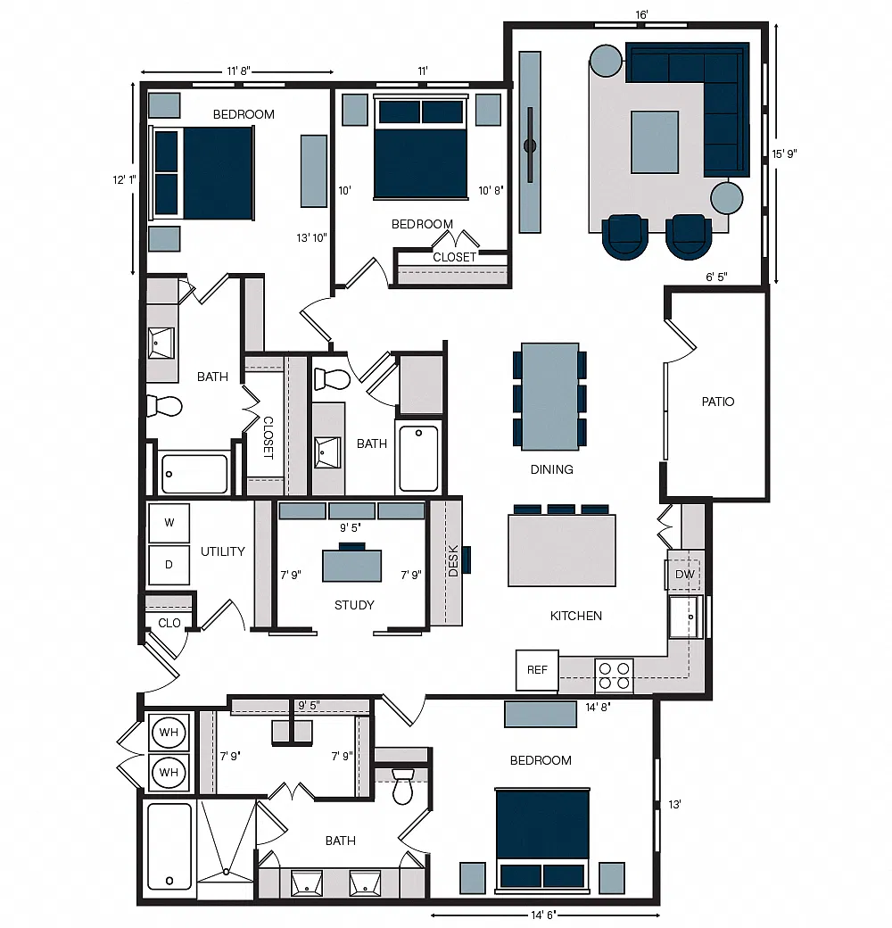 Floor plan C1