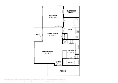 Floor plan Frontier